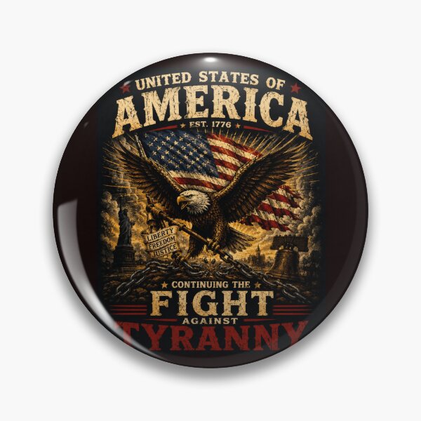 Item preview, America 250 July 4th Independence United States Eagle Statue Liberty T-Shirt designed and sold by BlueLineLAX.