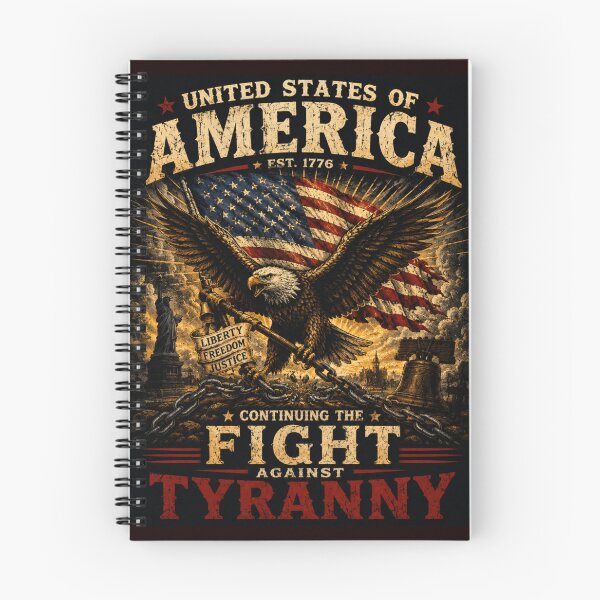 Item preview, America 250 July 4th Independence United States Eagle Statue Liberty T-Shirt designed and sold by BlueLineLAX.