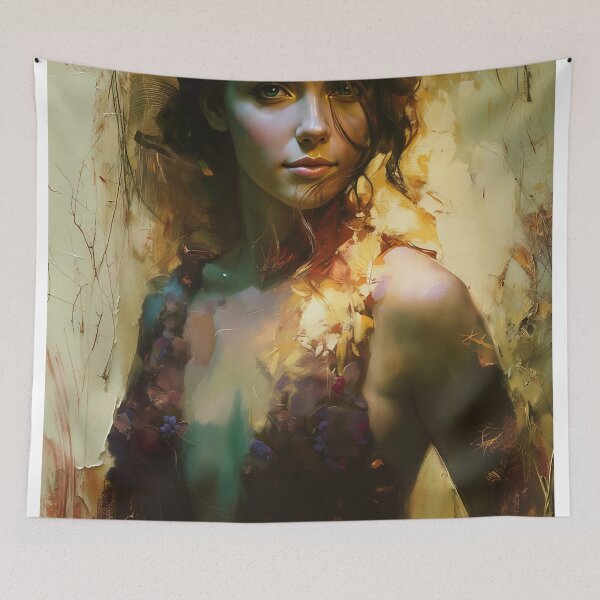 Item preview, Veil of Painted Resolve designed and sold by oanaunciuleanu.