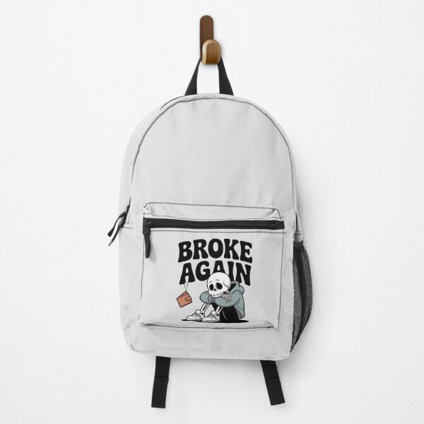 Item preview, Broke Again Funny Skeleton Wallet Empty Meme Shirt designed and sold by Raw Tigers.