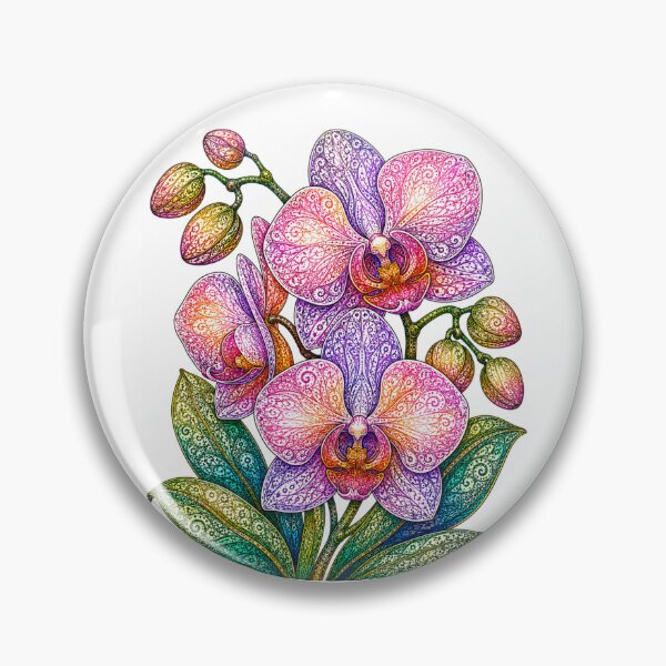 Item preview, Moth Orchids designed and sold by PaintedbyCarol.