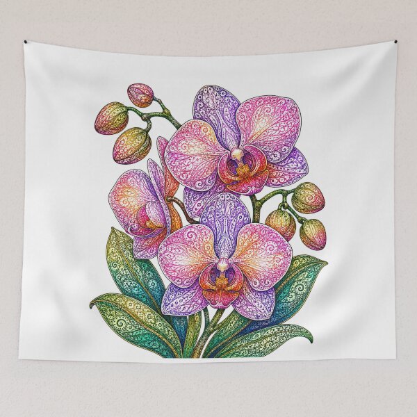 Item preview, Moth Orchids designed and sold by PaintedbyCarol.
