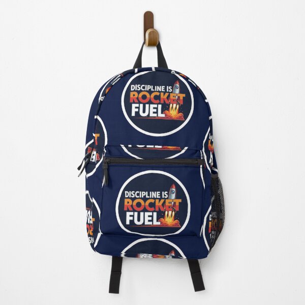 Item preview, Discipline Is Your Rocket Fuel – Motivational Space Streetwear Design | Hustle Mindset Graphic designed and sold by Altair_.