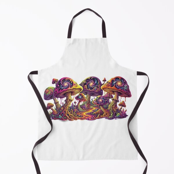 Item preview, Trippy Psychedelic Mushroom Galaxy Art designed and sold by JeevanStickers.