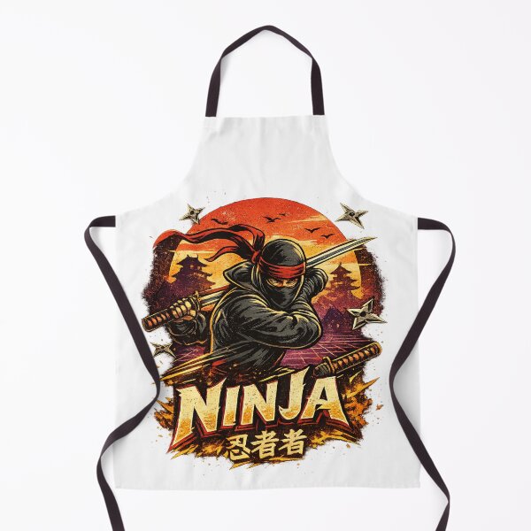 Item preview, Shadow Blade Rising – Retro Ninja Warrior Streetwear Tee designed and sold by ArtistryPulse90.