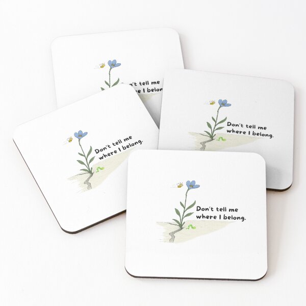 Item preview, Don’t Tell Me Where I Belong – Delicate Strength in Bloom designed and sold by Pattie Marie.