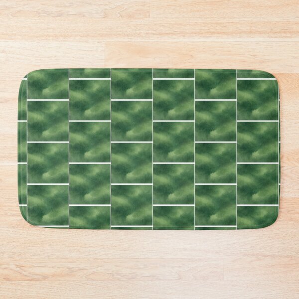 Item preview, Forest Green Watercolor Square designed and sold by Blink Art Studio.