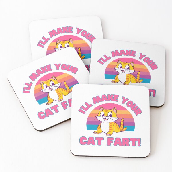 Item preview, I'll make your cat fart! designed and sold by NicMacTees.