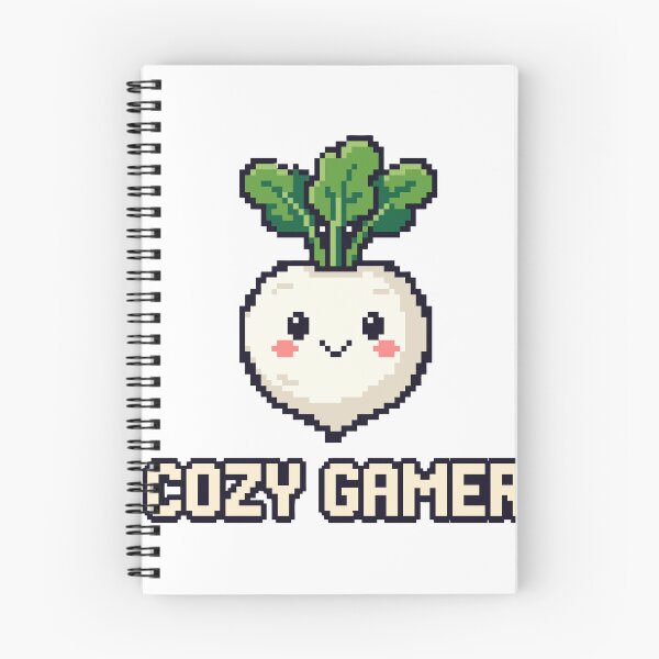 Item preview, Cozy Gamer - Cute Kawaii Turnip Pixel Art designed and sold by artistastshirt.