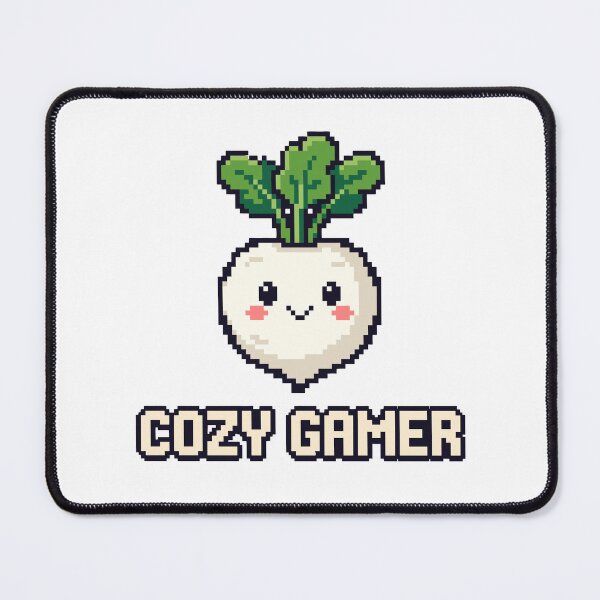 Item preview, Cozy Gamer - Cute Kawaii Turnip Pixel Art designed and sold by artistastshirt.
