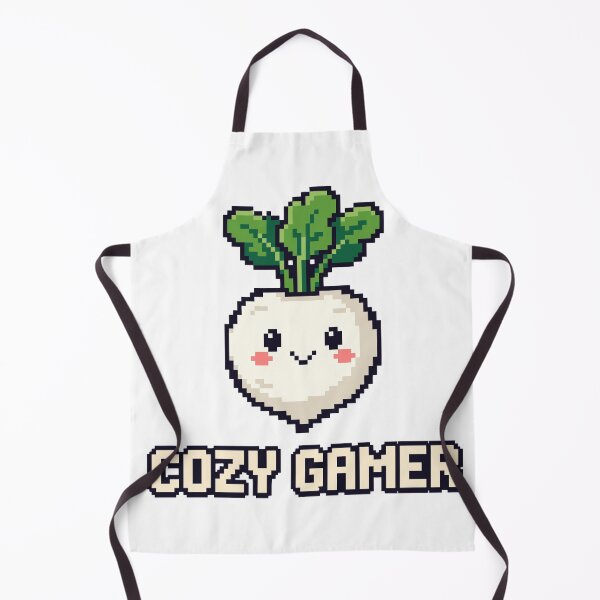 Item preview, Cozy Gamer - Cute Kawaii Turnip Pixel Art designed and sold by artistastshirt.