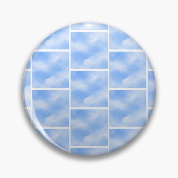 Item preview, Sky Blue Watercolor Square designed and sold by Blink Art Studio.