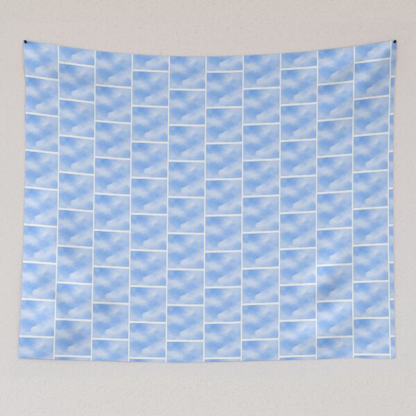 Item preview, Sky Blue Watercolor Square designed and sold by Blink Art Studio.