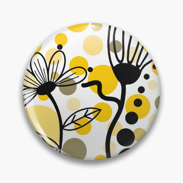 Item preview, Yellow And Black Boho Design designed and sold by Sartoris Art.