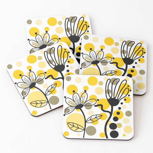 Item preview, Diseño bohemio amarillo y negro designed and sold by Sartoris Art.