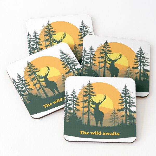 Item preview, The wild awaits designed and sold by OutdoorFanatic.