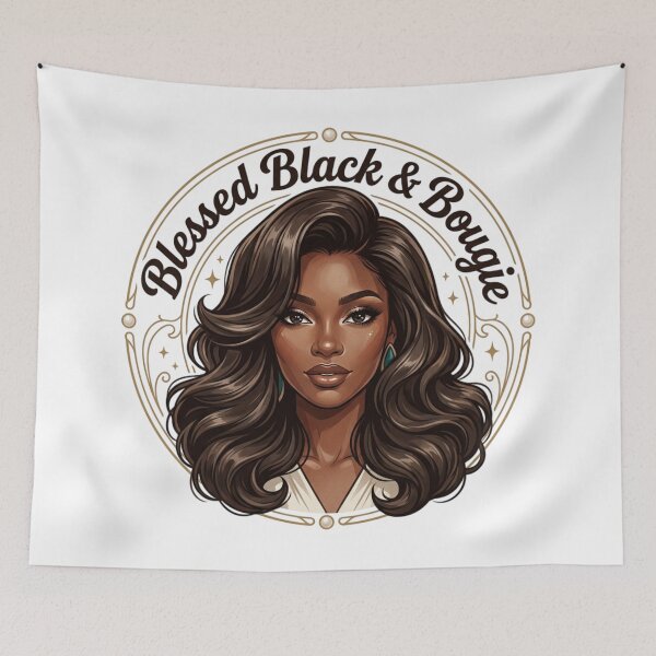 Item preview, Blessed Black & Bougie  designed and sold by BlessedBlackBeautiful.