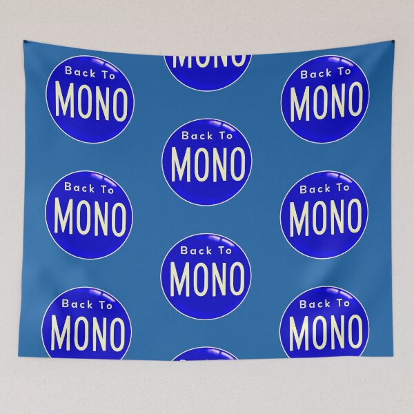 Item preview, Back To Mono Blue designed and sold by Normbot2000.