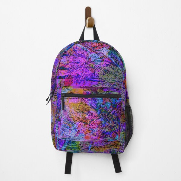Item preview, Neon Floral Abstract Art – Psychedelic Botanical Pattern | Colorful Aesthetic Design designed and sold by BatNature.