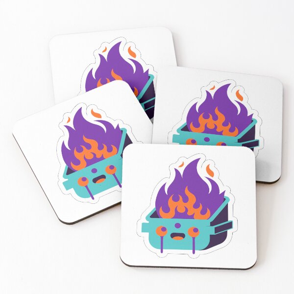 Item preview, Dumpster Fire Sticker  designed and sold by inkfusionhub99.