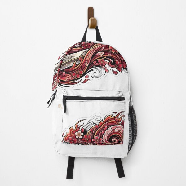 Item preview, Japanese Katana Sword Tentacle Floral Art designed and sold by JeevanStickers.