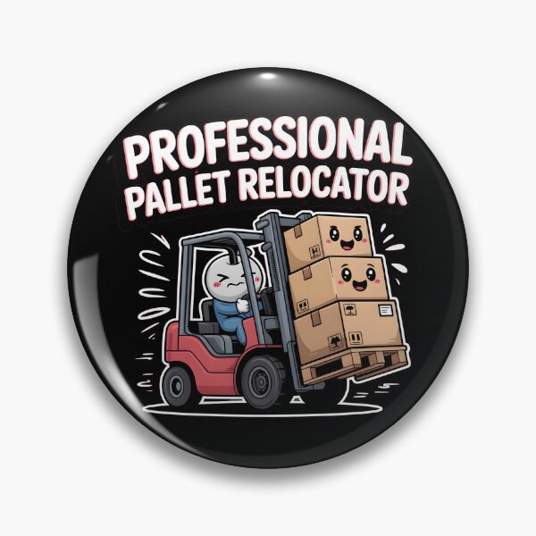 Item preview, Professional Pallet Relocator Cute Forklift Meme designed and sold by Fitswear.