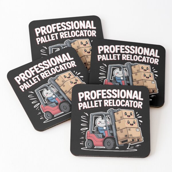 Item preview, Professional Pallet Relocator Cute Forklift Meme designed and sold by Fitswear.