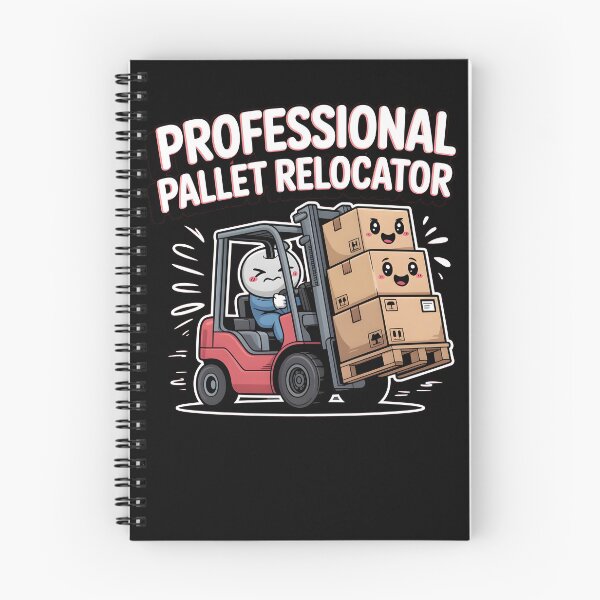 Item preview, Professional Pallet Relocator Cute Forklift Meme designed and sold by Fitswear.