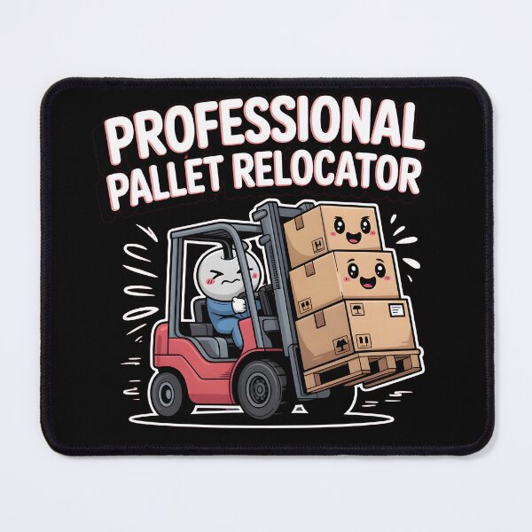 Item preview, Professional Pallet Relocator Cute Forklift Meme designed and sold by Fitswear.