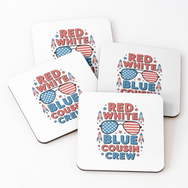 Item preview, Red White Blue Cousin Crew designed and sold by jkrphoto.