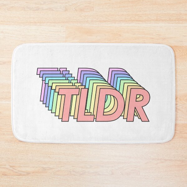 Item preview, TLDR designed and sold by oddwonders.