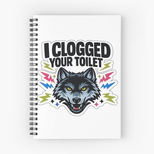 Item preview, I Clogged Your Toilet Funny Brainrot Classic Sticker  designed and sold by MerchlyMike.