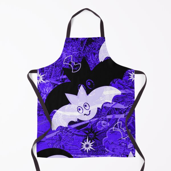 Item preview,  Kawaii Gothic Bats — Spooky Cute Purple Halloween Pattern designed and sold by BatNature.