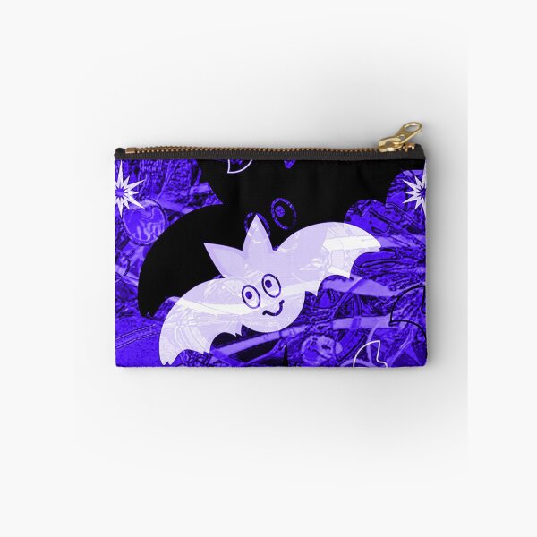 Item preview,  Kawaii Gothic Bats — Spooky Cute Purple Halloween Pattern designed and sold by BatNature.
