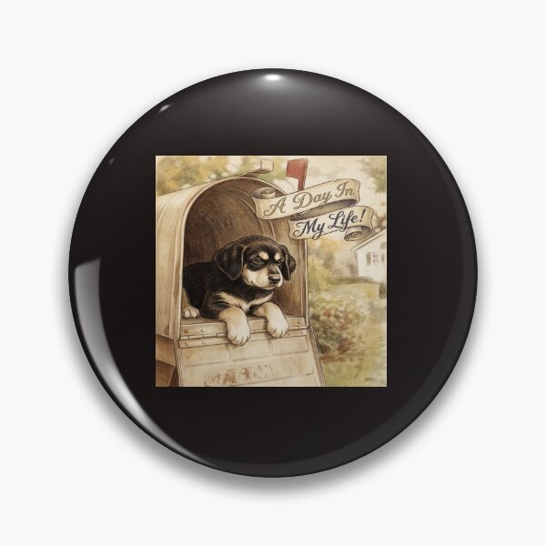 Item preview, Mailbox Puppy \"A Day In My Life!\Art Work  designed and sold by 22special.