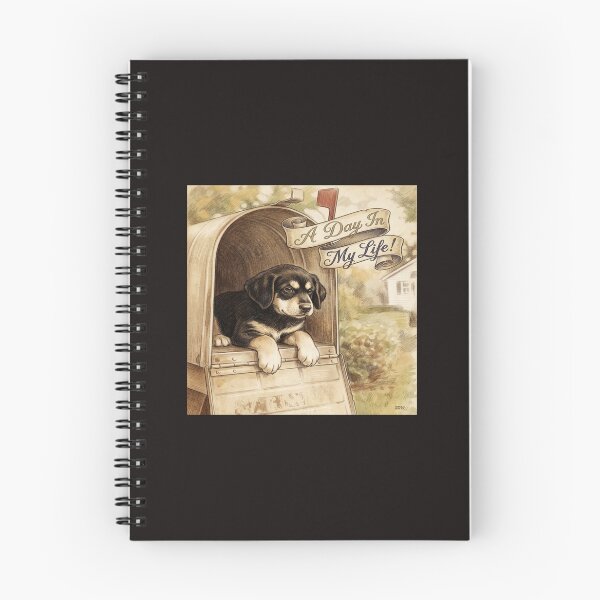 Item preview, Mailbox Puppy \"A Day In My Life!\Art Work  designed and sold by 22special.