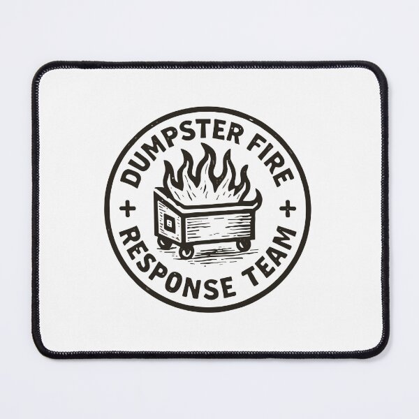Item preview, Dumpster Fire Response Team designed and sold by ironicmuscle.