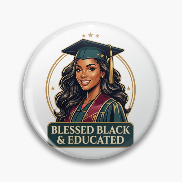 Item preview, Blessed Black & Educated  designed and sold by BlessedBlackBeautiful.