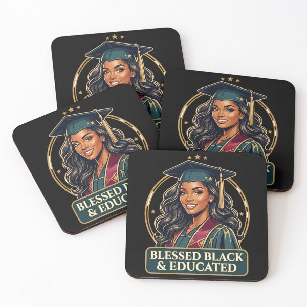 Item preview, Blessed Black & Educated  designed and sold by BlessedBlackBeautiful.
