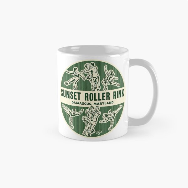 Item preview, Sunset Roller Rink Damascus Maryland Roller Skating Rink Sticker Decal Label  designed and sold by tislord.