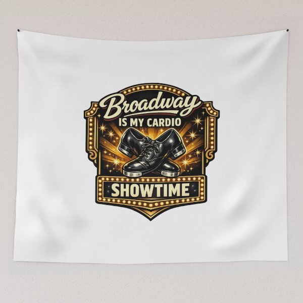 Item preview, Broadway Is My Cardio Showtime Tee designed and sold by Dresut.