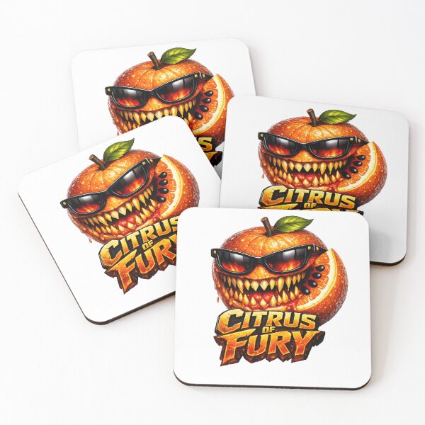Item preview, Citrus of Fury - Evil Orange Design designed and sold by JREEHBRAND.