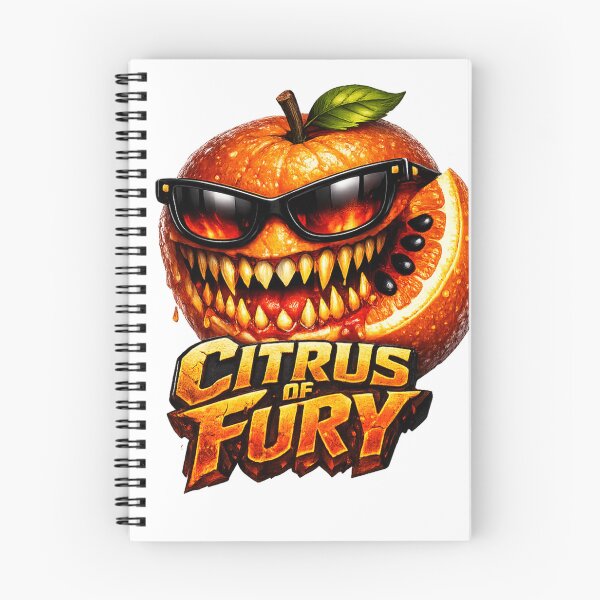 Item preview, Citrus of Fury - Evil Orange Design designed and sold by JREEHBRAND.
