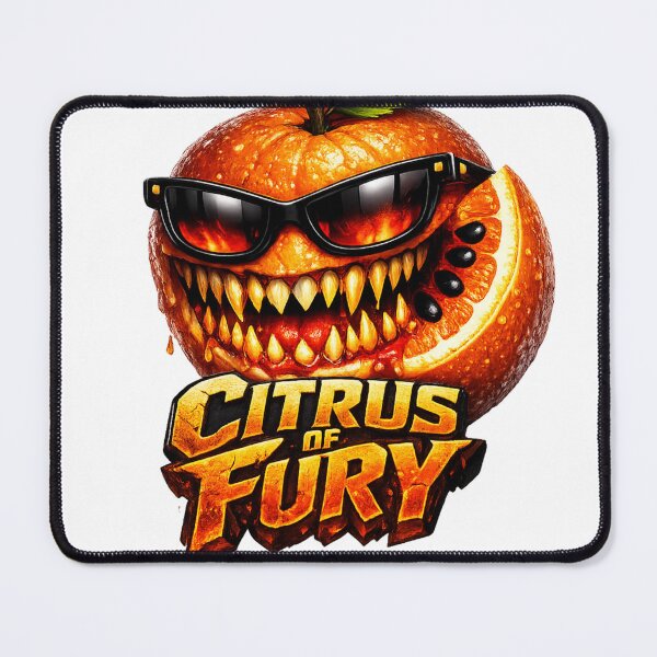 Item preview, Citrus of Fury - Evil Orange Design designed and sold by JREEHBRAND.
