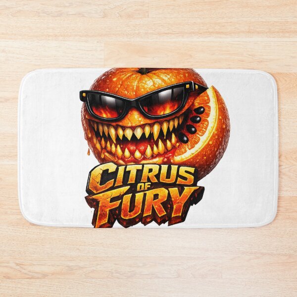 Item preview, Citrus of Fury - Evil Orange Design designed and sold by JREEHBRAND.