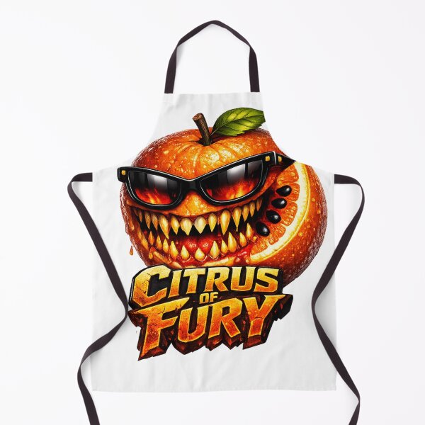 Item preview, Citrus of Fury - Evil Orange Design designed and sold by JREEHBRAND.