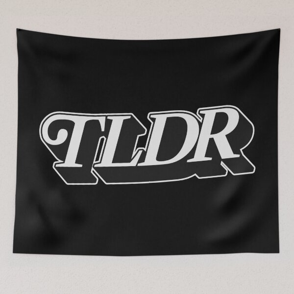 Item preview, TLDR designed and sold by oddwonders.