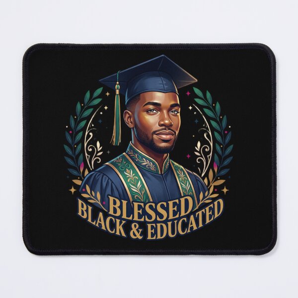 Item preview, Blessed Black & Educated male designed and sold by BlessedBlackBeautiful.