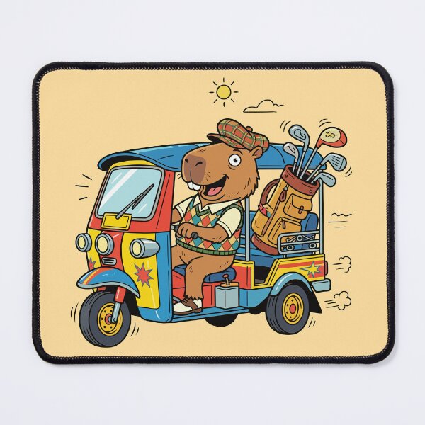Item preview, Capybara Golfer designed and sold by Kenneth Shinabery.