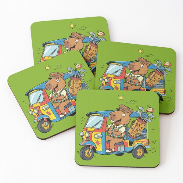 Item preview, Capybara Golfer designed and sold by Kenneth Shinabery.
